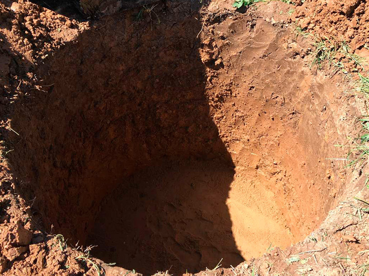 Этапы копки колодца